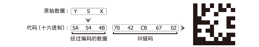 數(shù)據(jù)和糾錯碼排列